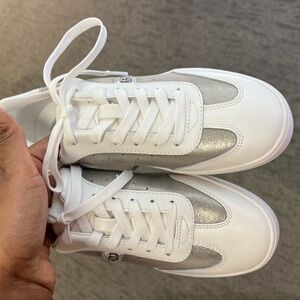 Silver Michael Kors Shoes